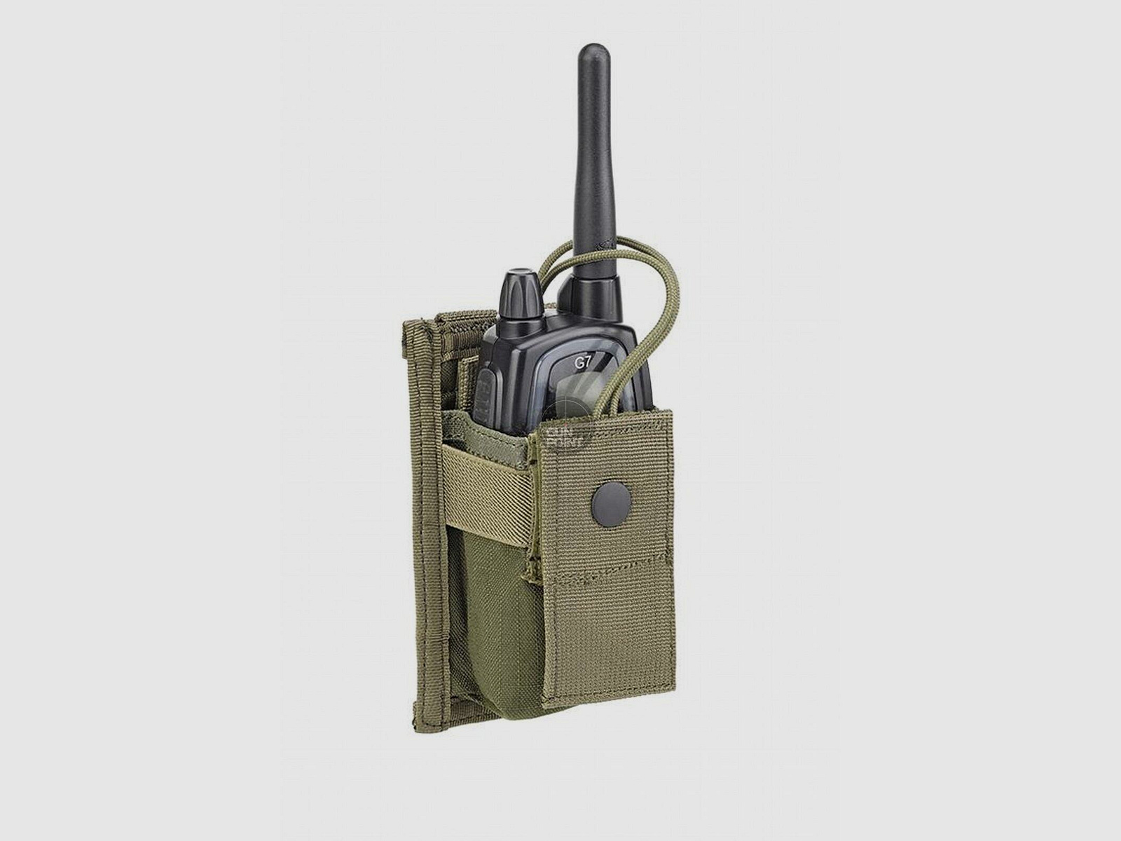 DEFCON 5 SPRING RADIO POUCH OD GREEN