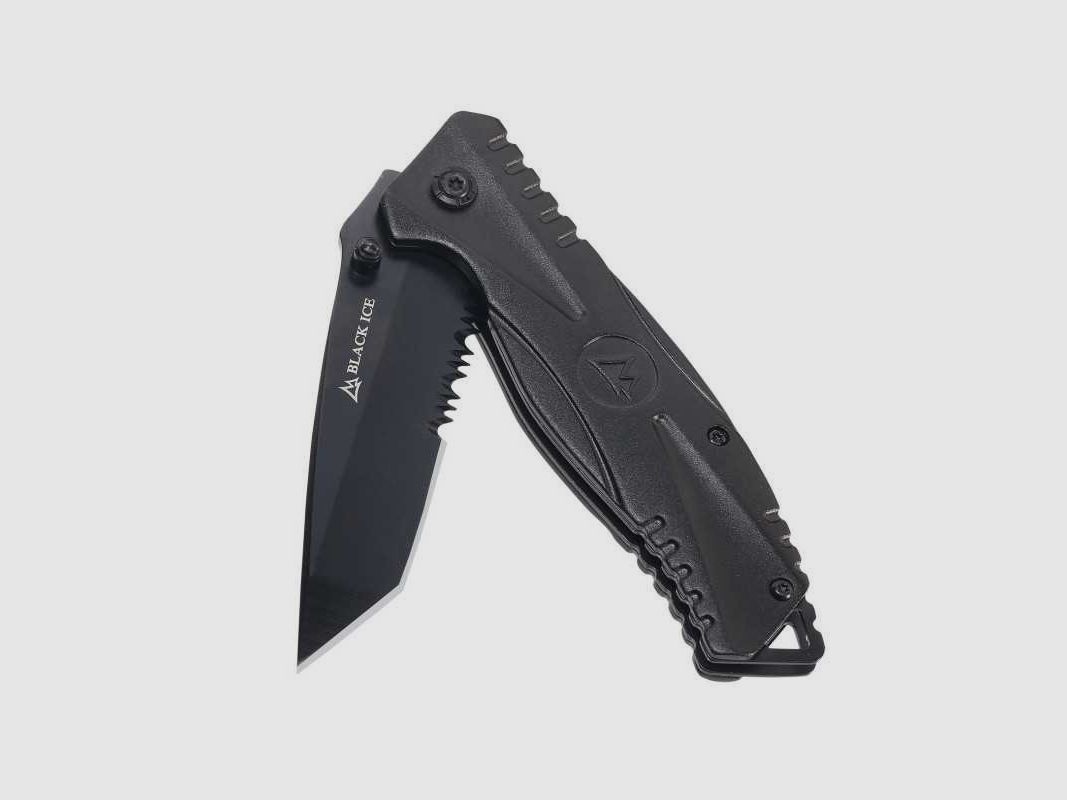 BLACK ICE One Taschenmesser mit Tantoklinge