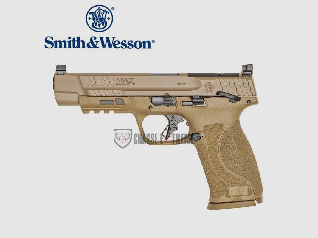 Pistole S&W M&P9 M2.0 Or Full Size Ts Kal 9x19 Fde, Bild 2 von 3