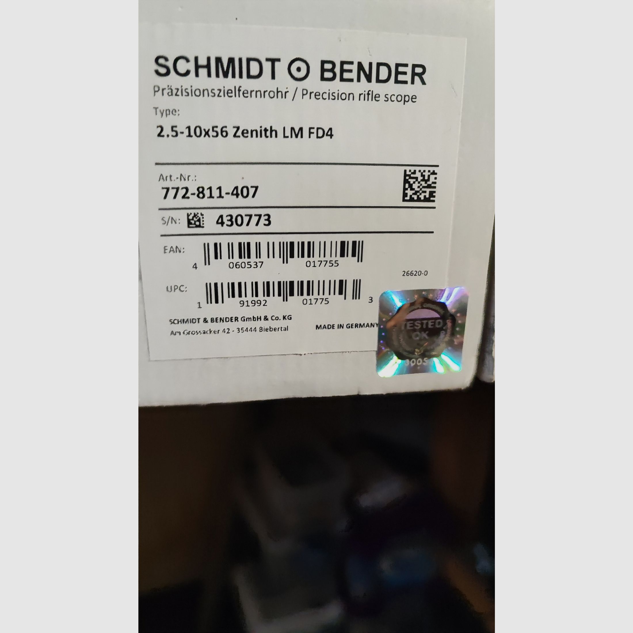 Repeater rifle Reno 98 system 30-06