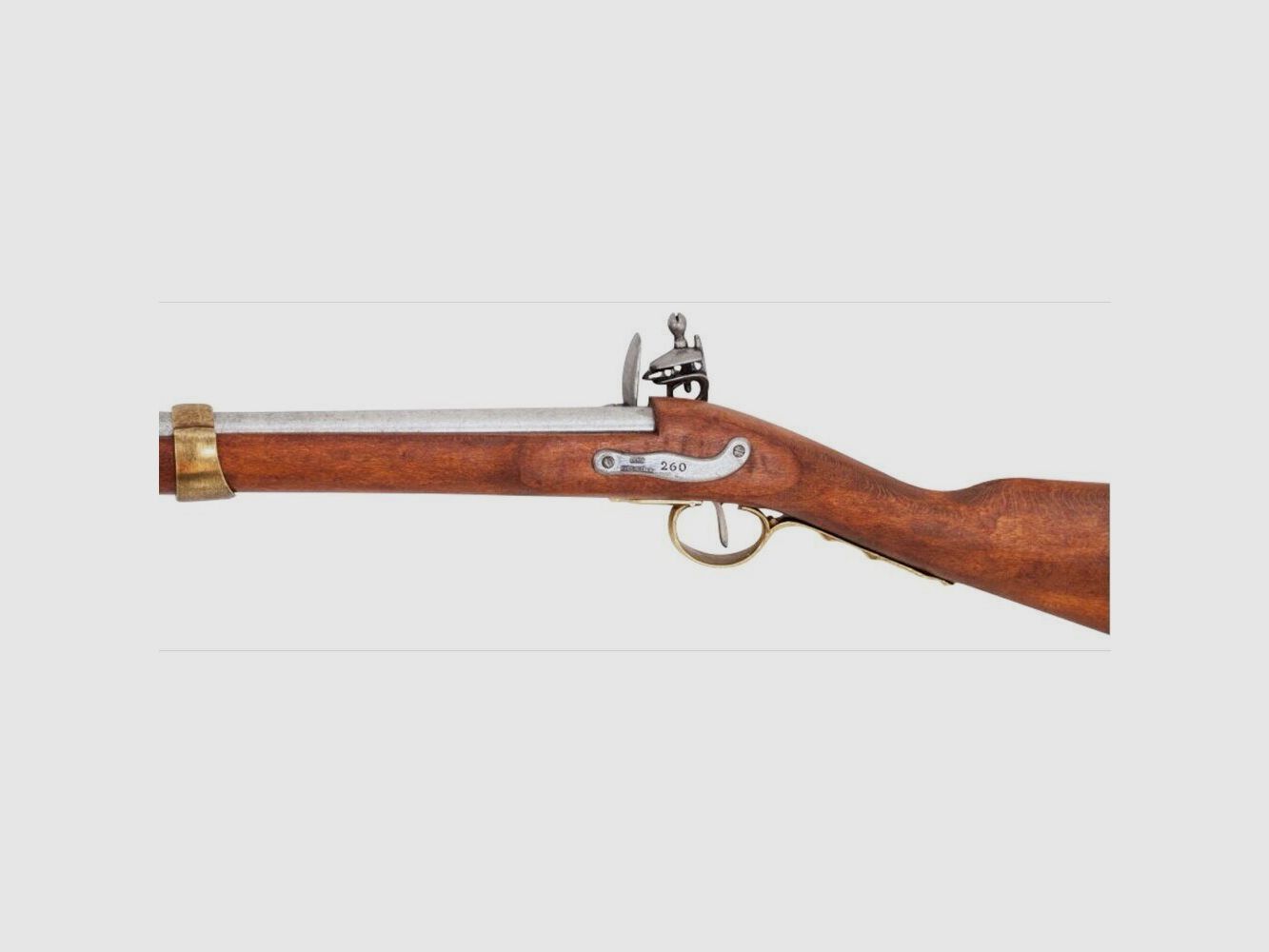 Dekorative Nachbildung Denix des Napoleon-Gewehrs mit Bajonett 1806, Bild 5 von 5