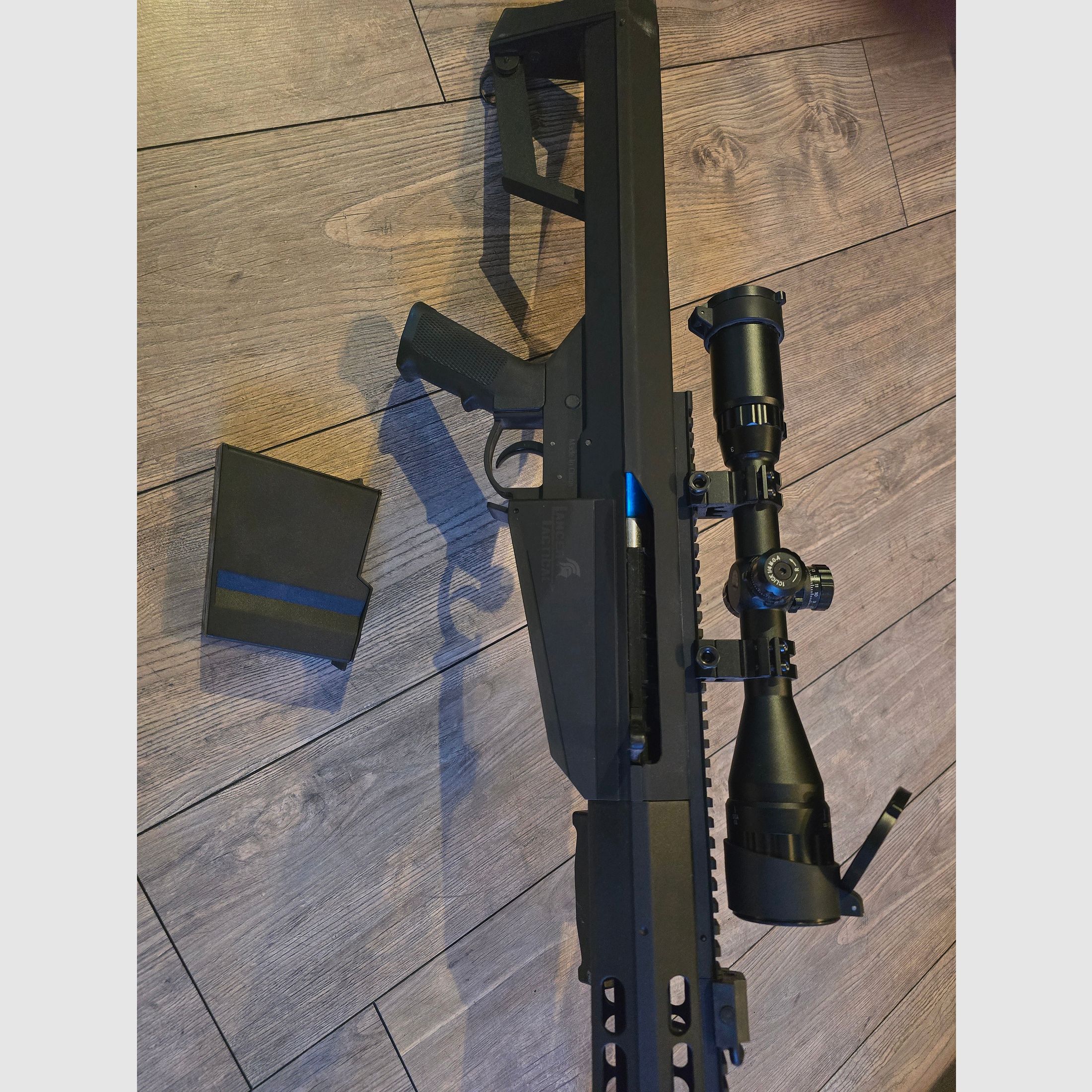 M82 Scharfschützengewähr mit Zielfernrohr, WIE NEU: Airsoft co2