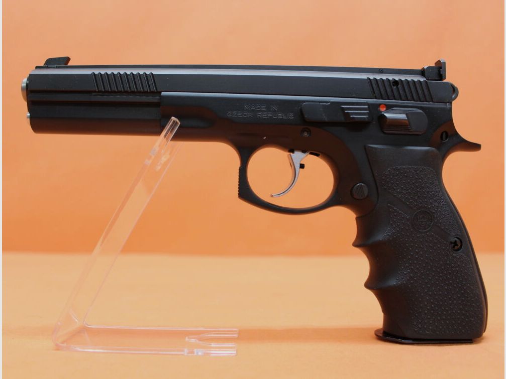CZUB/ Waffen Oschatz Ha.Pistole 9mmLuger Waffen Oschatz CZ 75 Sport II DA/SA Abzug 6" Lauf/ Sportvisierung (9mmPara/9x19)