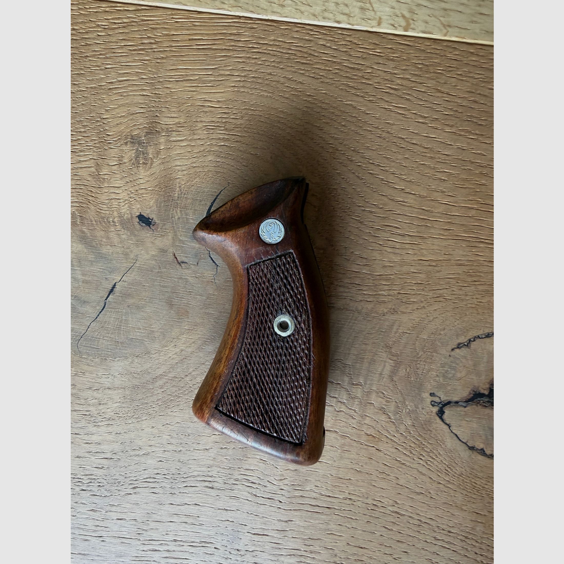 Ruger Security Six High Back Griffschalen Holz