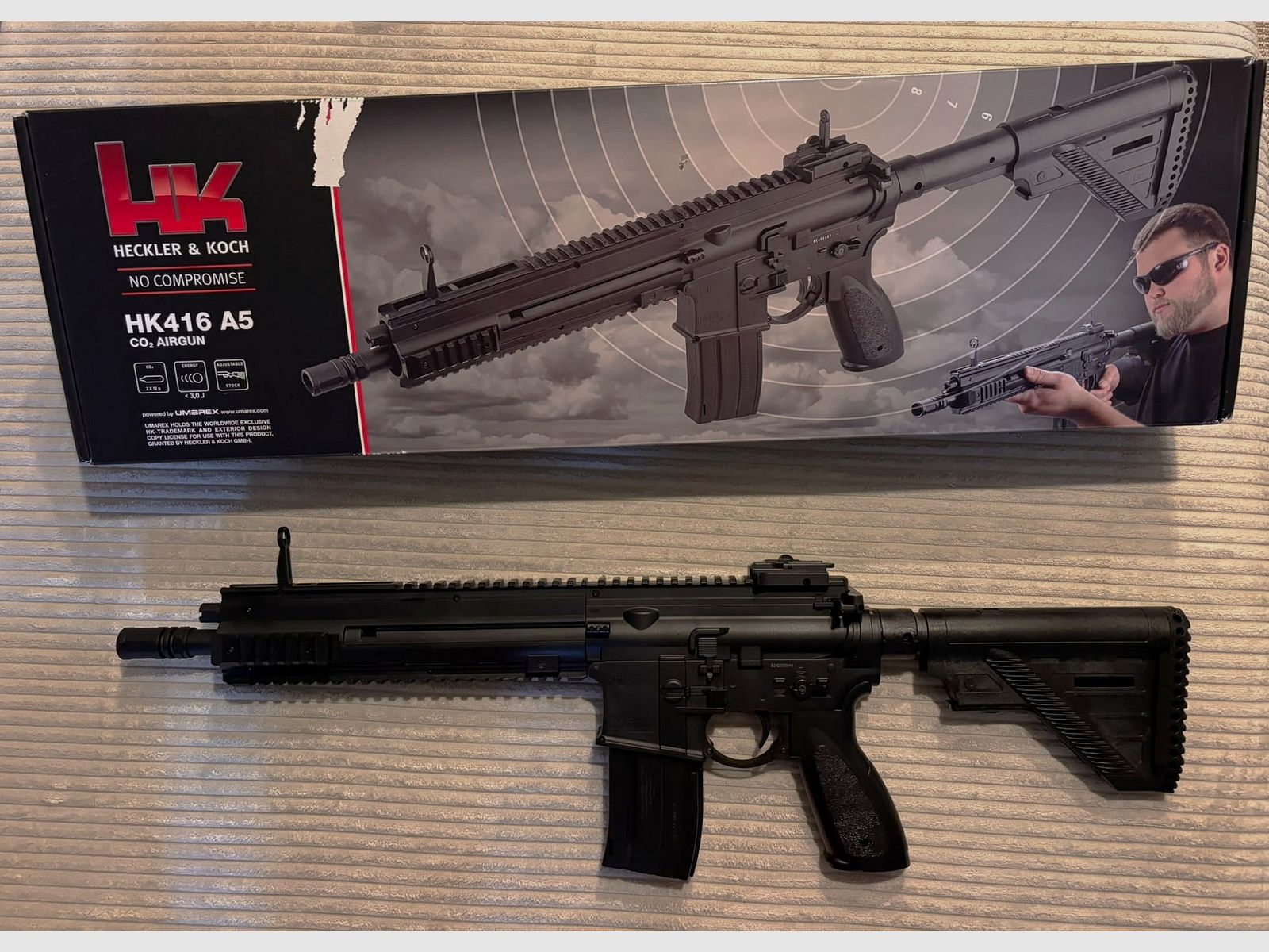 HK 416 A5 in 4,5 mm BB Co2