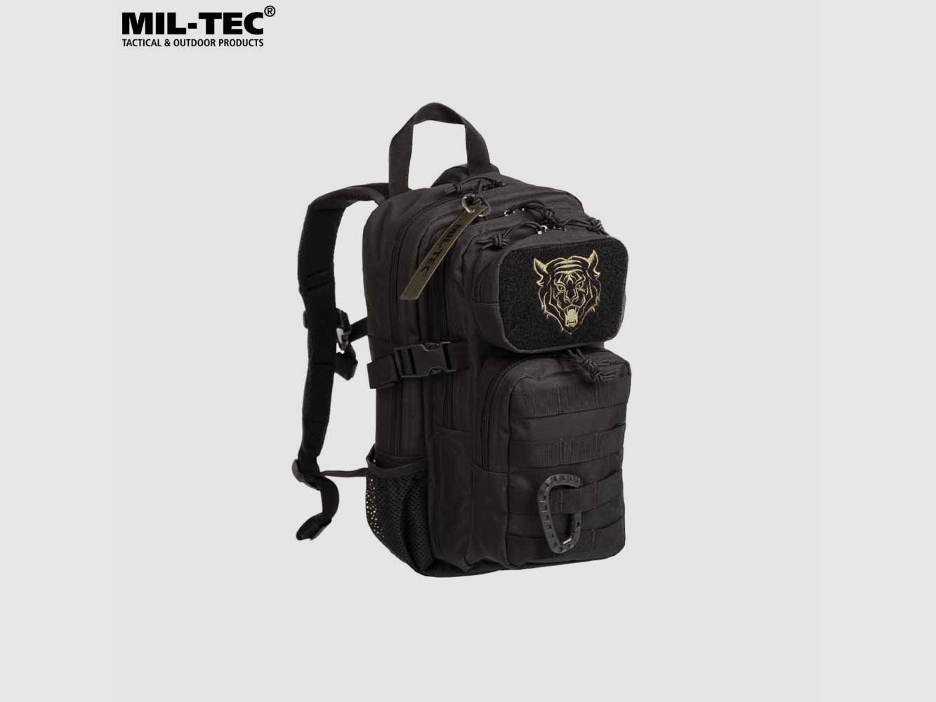 MIL-TEC US ASSAULT PACK KIDS NEGRO