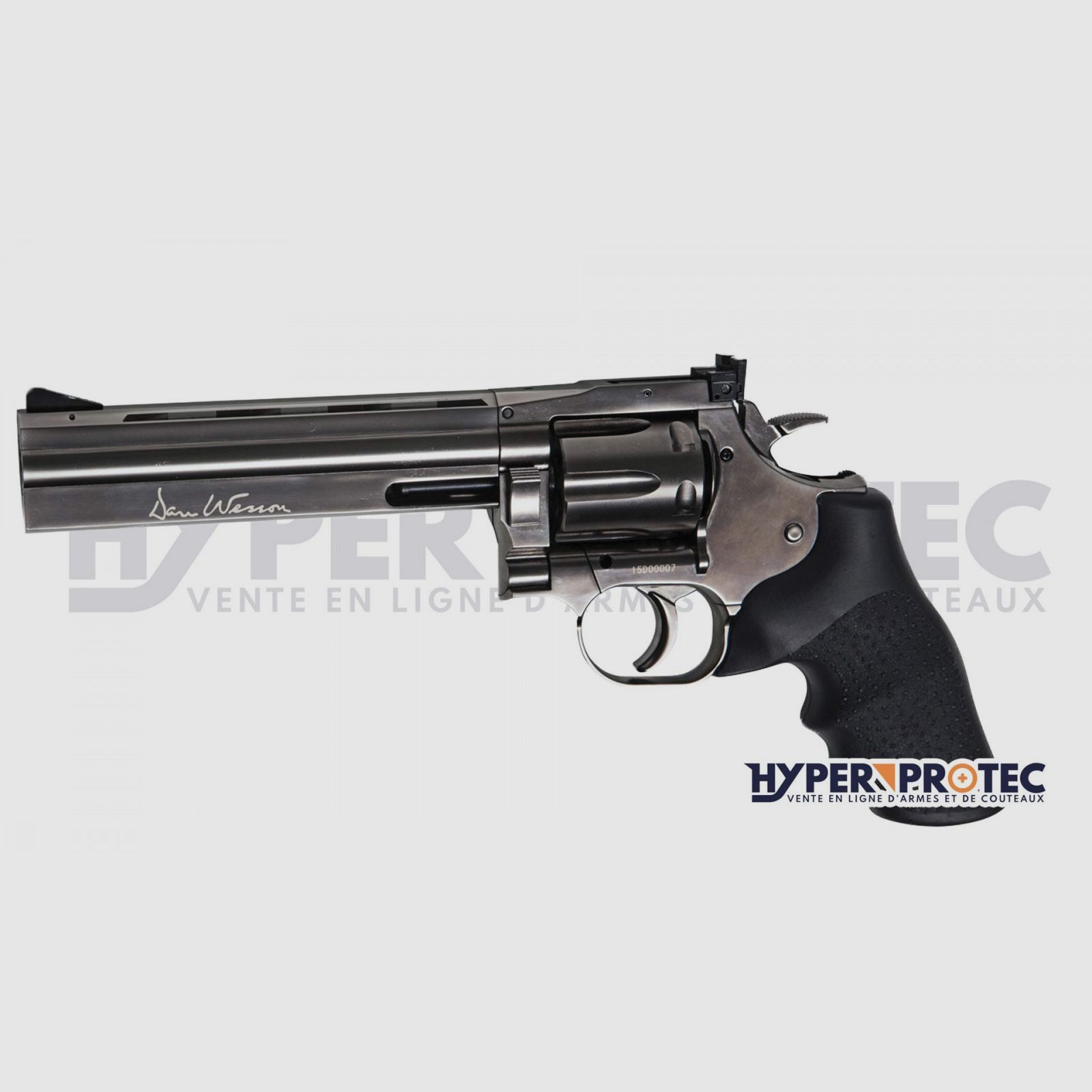 Revólver Dan Wesson 715 6 pulgadas Co2 Gris - 6mm, imagen 2 de 2