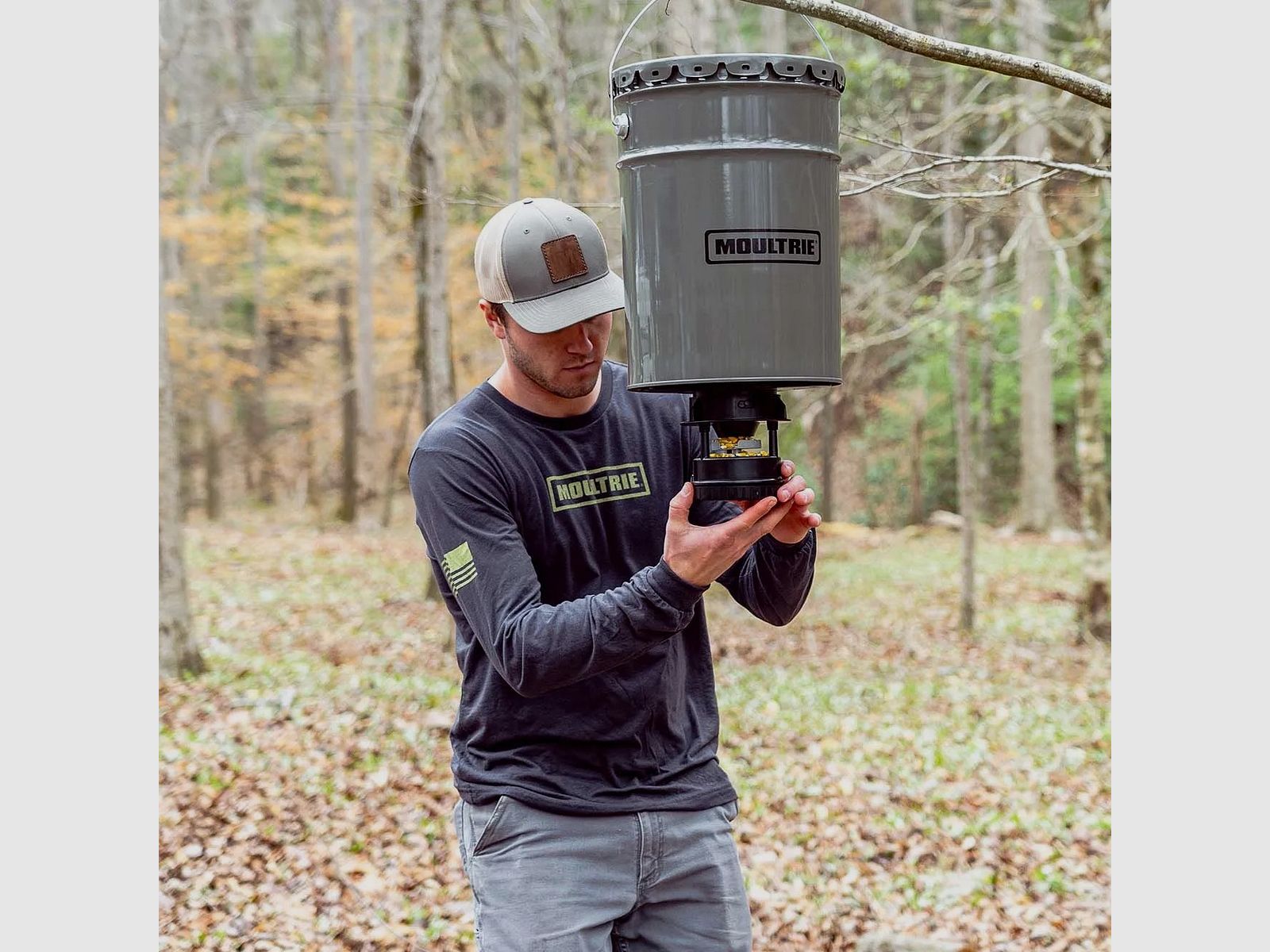 Moultrie Futterautomat ALL-IN-ONE II mit 24-Liter-Tonne, Bild 10 von 12