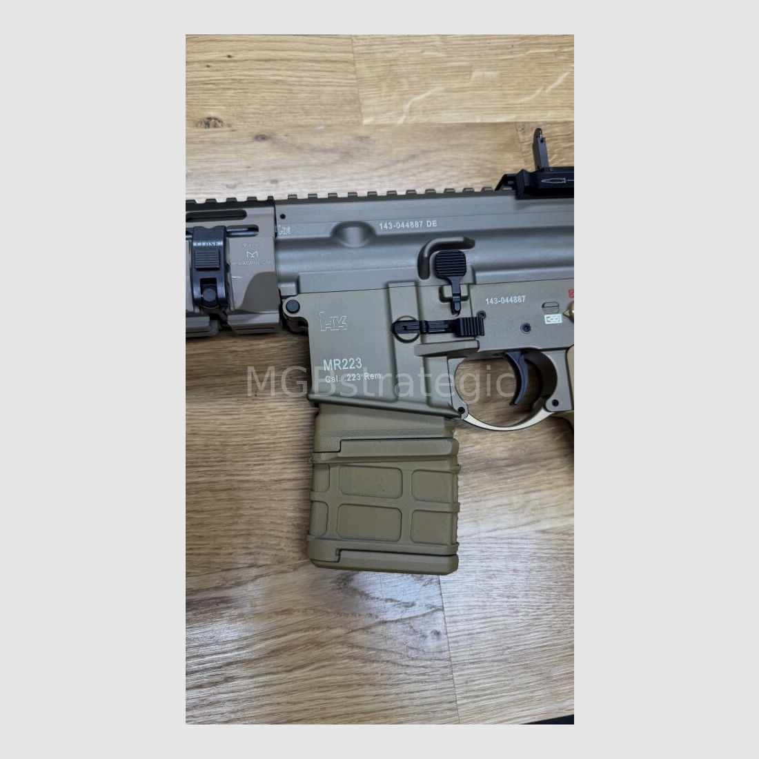 Heckler & Koch MR223 A3 G95A1 Upgrades 16,5 Lauf halbautom. Büchse .223Rem zivile Version H&K G95A1 mit G95K und G95A1 Upgrades / HK416 H&K 416 / MR 223 A3