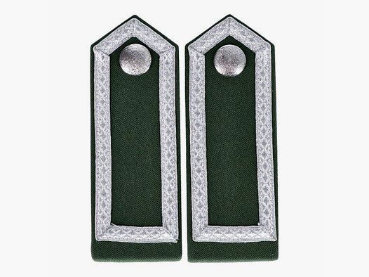 Schulterklappen Schützenverein grün/silber