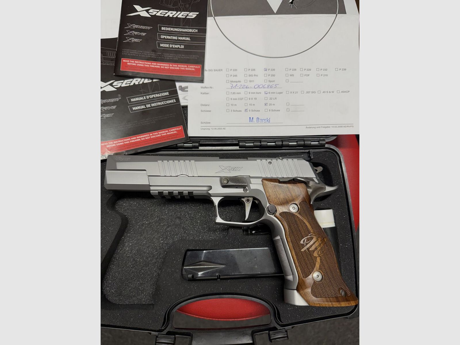 Sig Sauer PPC X-Six 9mm Luger vom Mastershop Deutsche Produktion