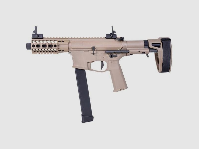 GSG Ares M4 45 Pistol - S Class-S Dark Earth Softair Gewehr