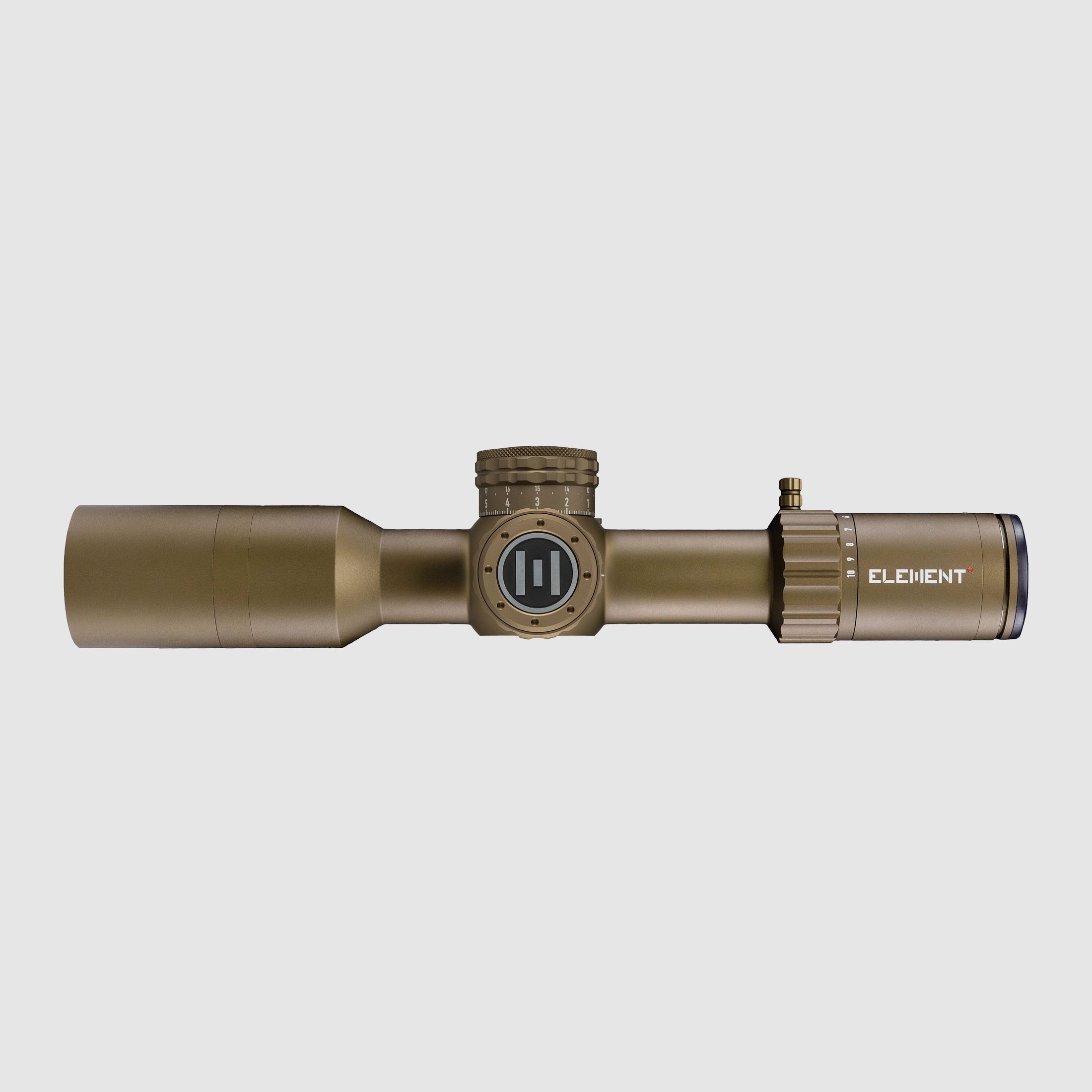 Element Optics Theos Zielfernrohr | 2-10x42 | MPR-1D MRAD FFP FDE