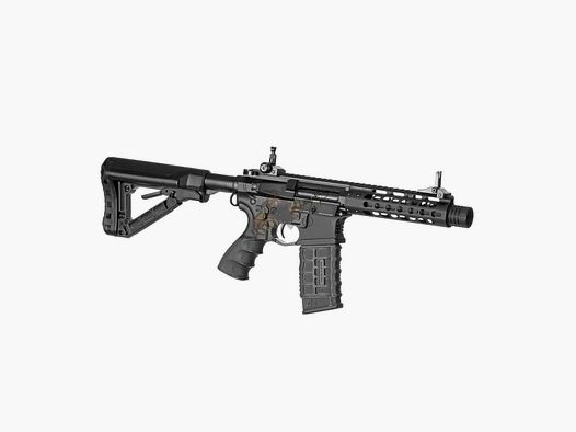 G&G GC16 Wild Hog 7" con ETU in Nero Airsoft S-AEG libero da 18