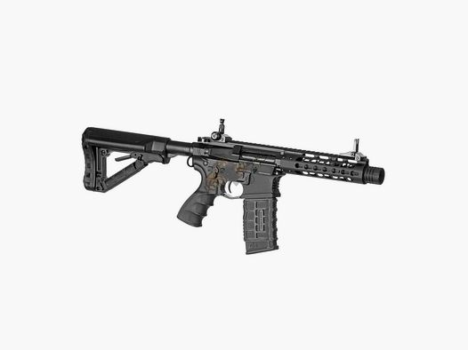 G&G GC16 Wild Hog 7" met ETU in Zwart Airsoft S-AEG vrij vanaf 18