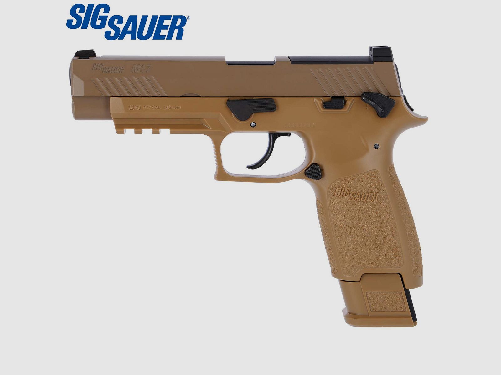 SIG SAUER P320 M17  Co2-Pistole 4,5 mm Diabolo Blowback (P18)