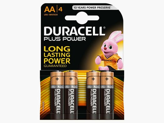 Duracell Batteries AA, LR06/MN1500 1.5 V