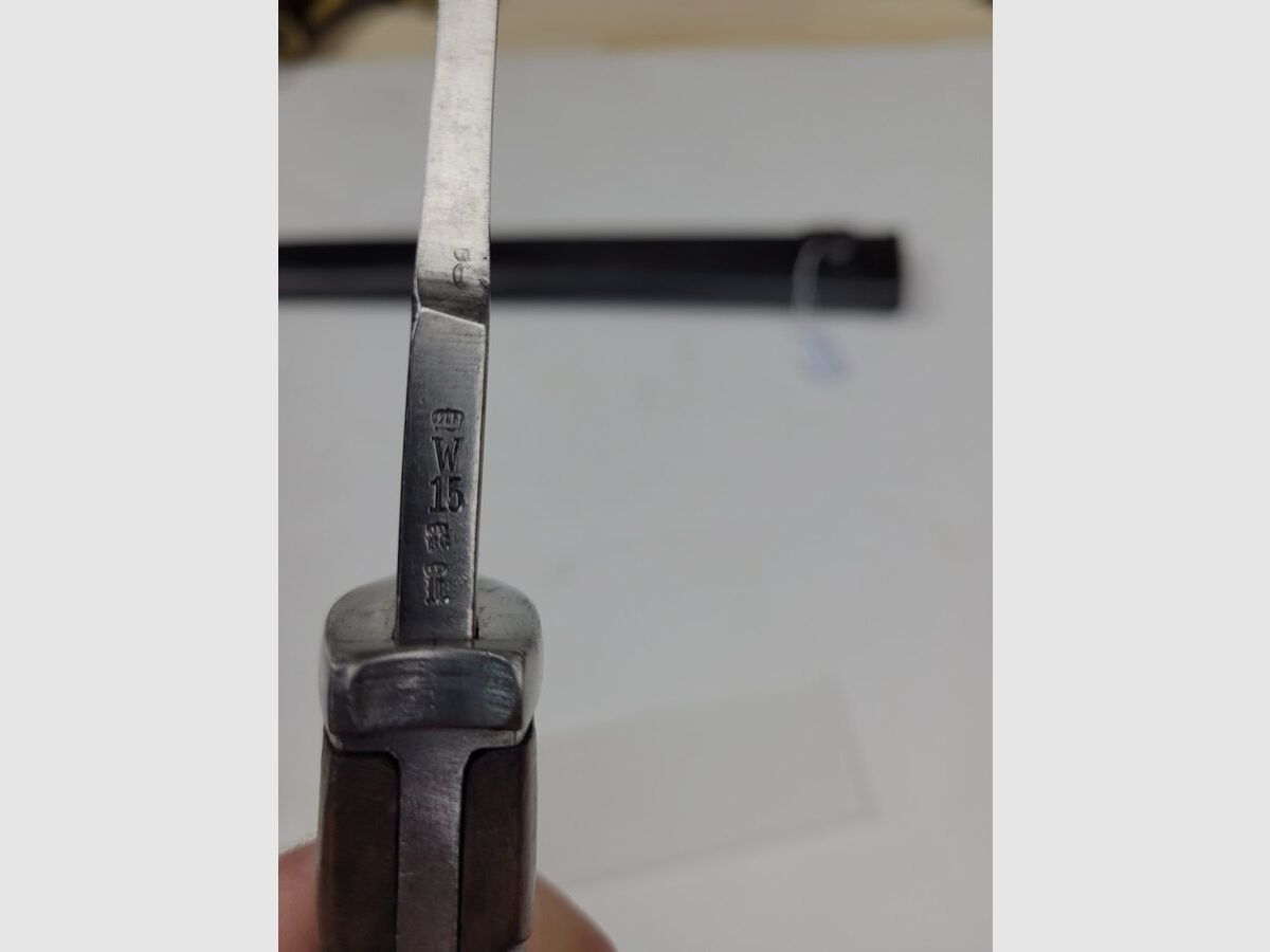 Sehr seltene 98/05 2. Typ hybride und geschliffene Säge mit sehr seltenem Schleifstempel – TBE+, Bild 15 von 17