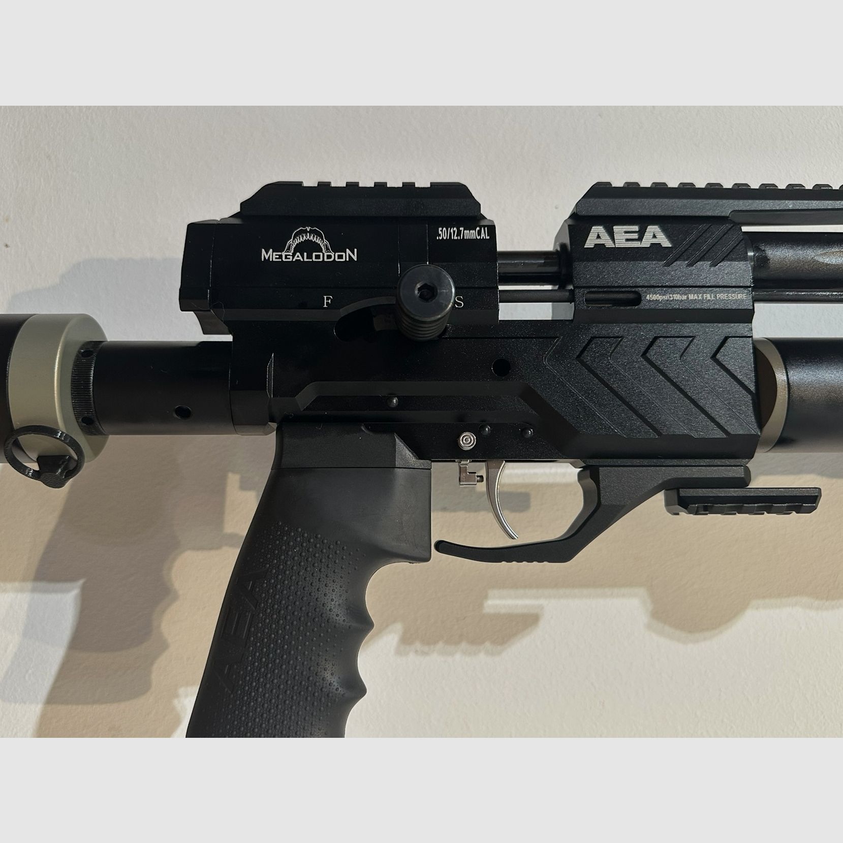 AEA Megalodon kal. .50 – Compleetset met veel accessoires