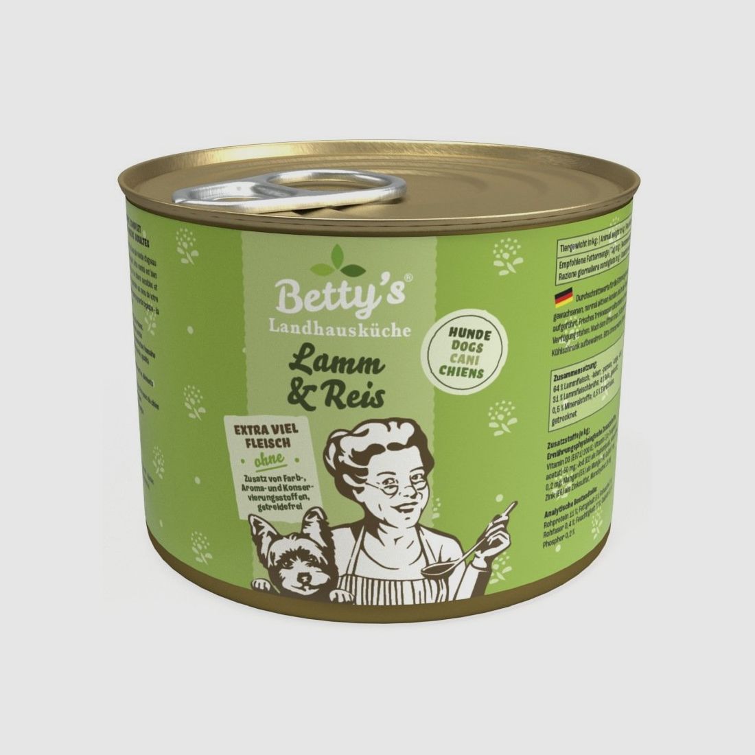 Boswelia Landhausküche Hundefutter Lamm & Reis 1x 200g