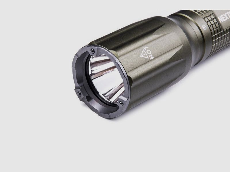 NEXTORCH TA30CG K.I.S.S. – Lumière Momentanée de 1.600 Lumens en Carbon Green