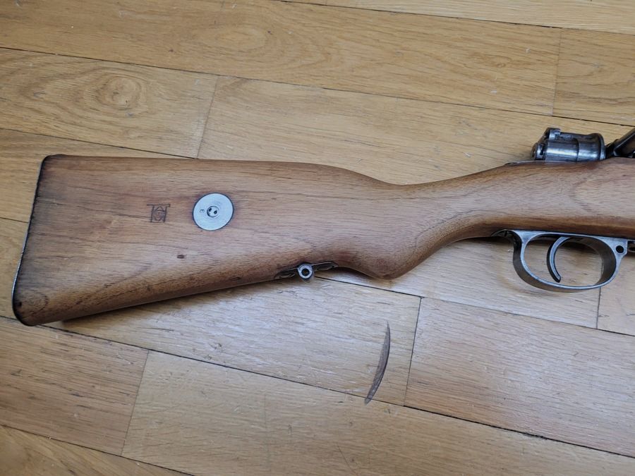 Goede Gewehr 1898 of G98 – Pruisen WOI – Arsenal Spandau 1910 – Origineel kaliber 8 X57 IS – Iconisch wapen van de Eerste Wereldoorlog – BE/BE+, afbeelding 3 van 29
