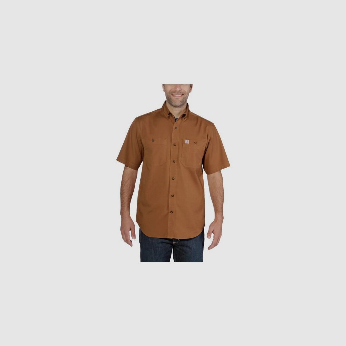 Carhartt Herren Hemd kurzarm LW RIGBY SOLID S/S