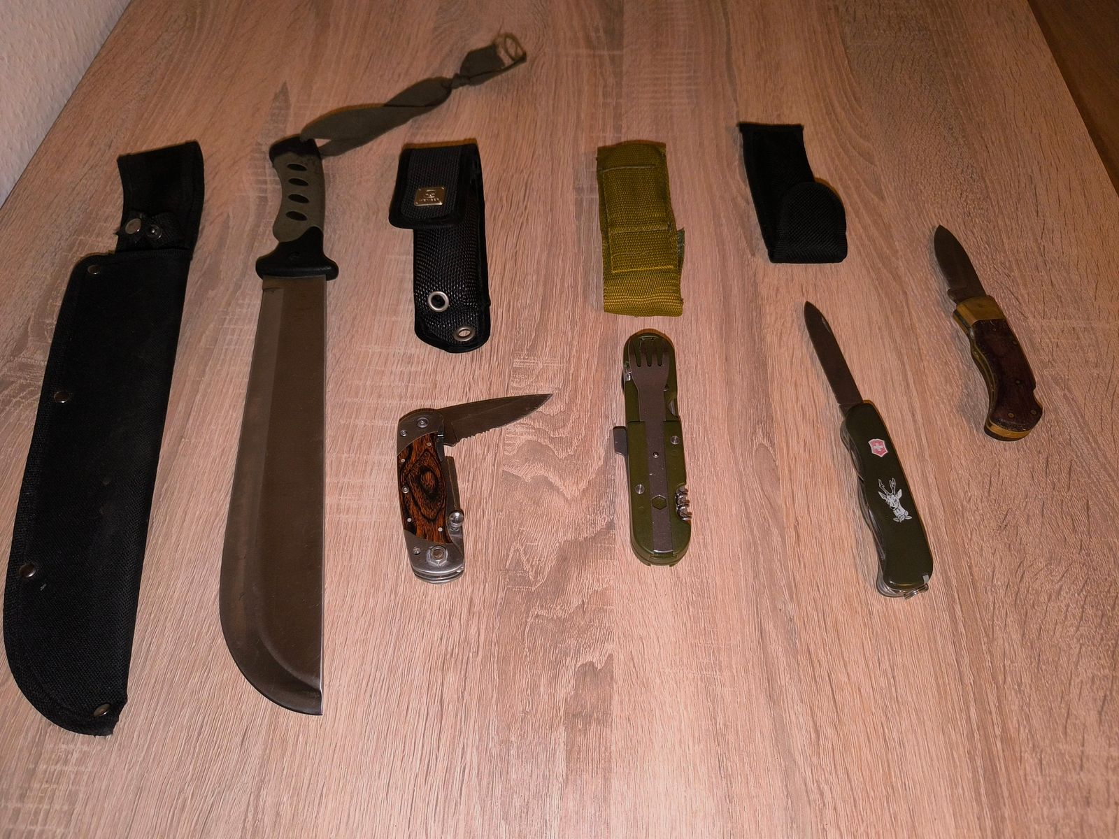 MESSER SET-  Busch-/Taschen-/Camping Messer 