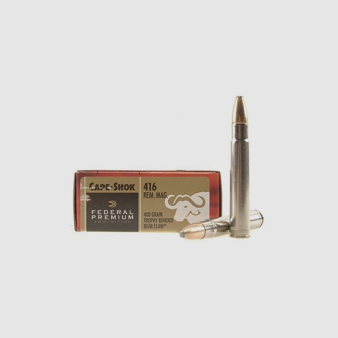 Federal Premium Safari Trophy Bonded Bear Claw .416 Rem. Mag. 400GR JSP 20 Patronen
