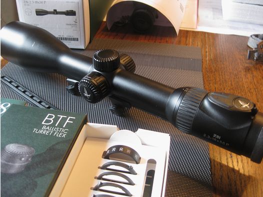 TOP Swarovski Z8i 2,3-18x56 P SR Abs. 4A-I incl. Saddle mount-high voor Blaser en Sauer 505 !! GEEN ZEISS-LEICA-S&B-GPO-DDoptics-IOR-Mauser !