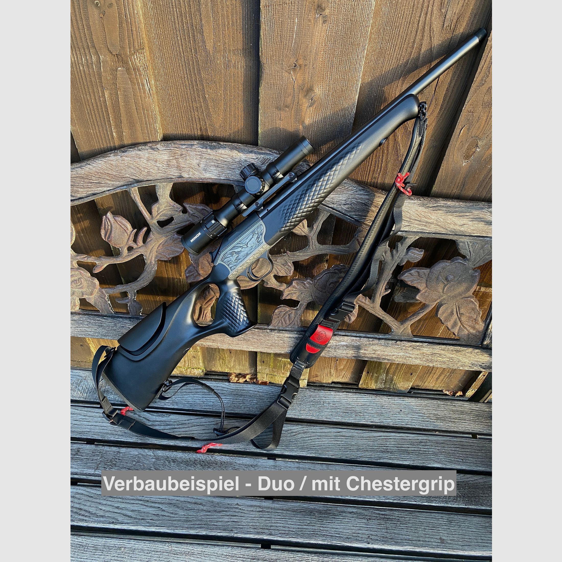 Blaser R93 kolba / kolba z otworami