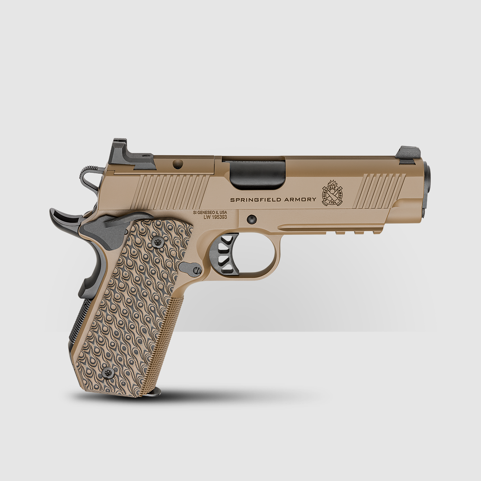 Springfield Armory 1911 TRP™ AOS PISTOL .45 ACP, 4.25“, COYOTE