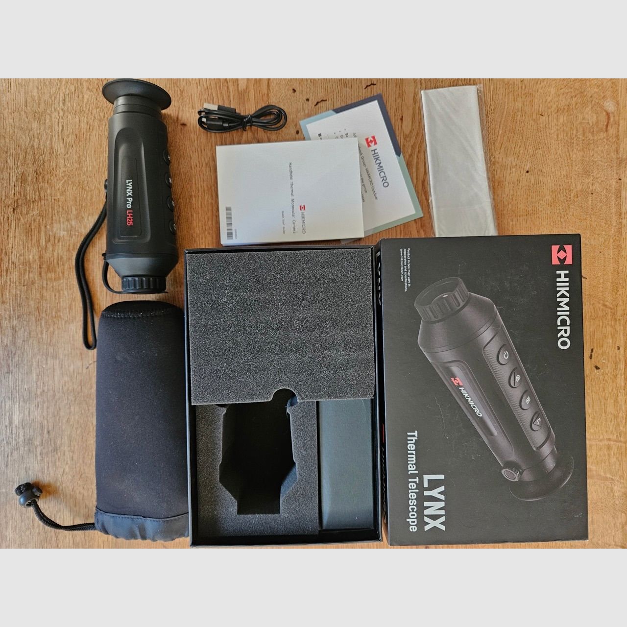 Hikmicro Lynx pro LH25 - caméra thermique - état impeccable - complet dans l'emballage d'origine