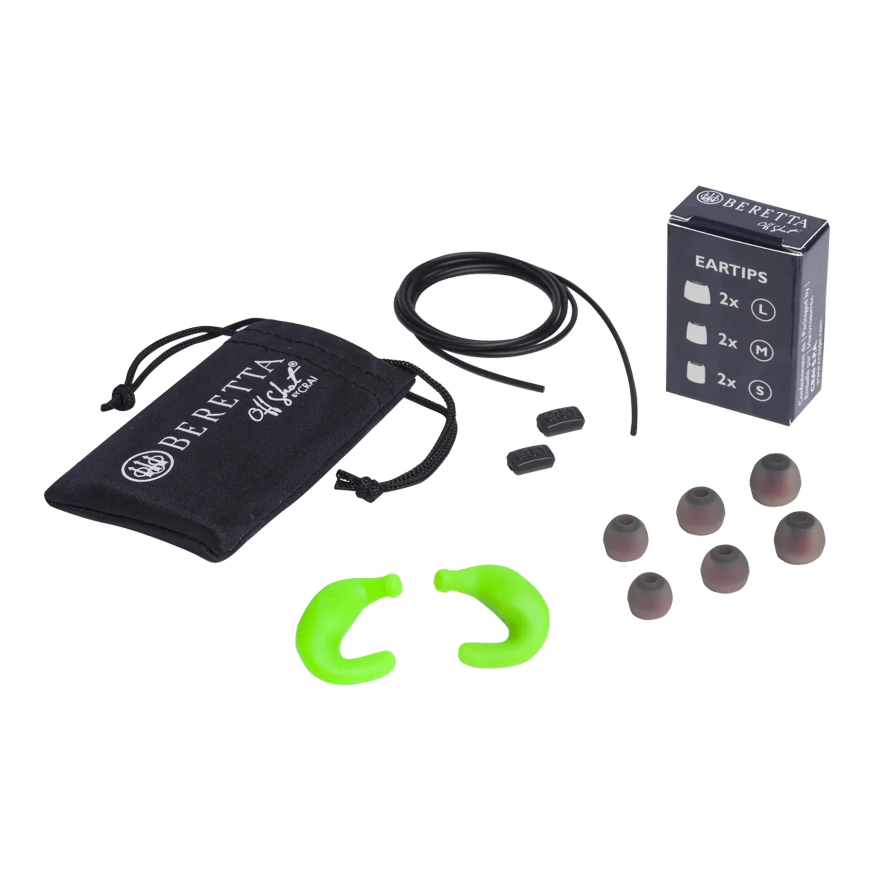 Beretta Mini Headset Vert Flou E2, image 3 sur 3