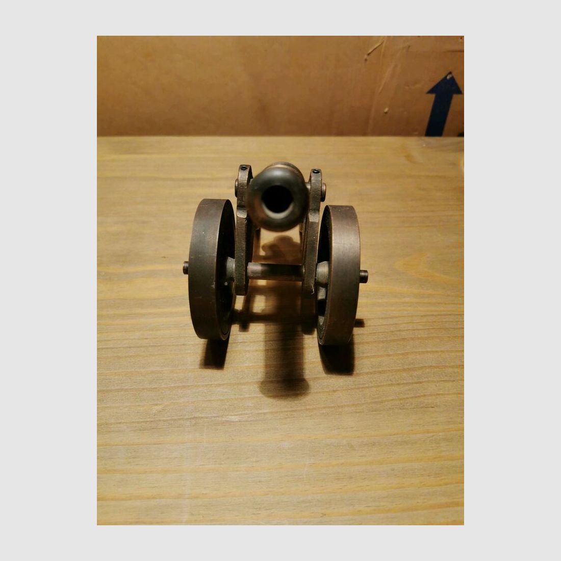 Modellkanone aus Bronze
