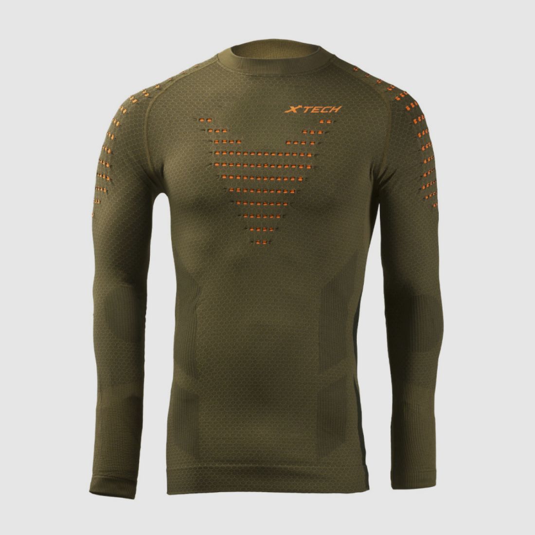 taktisches Rundhals-T-Shirt x tech