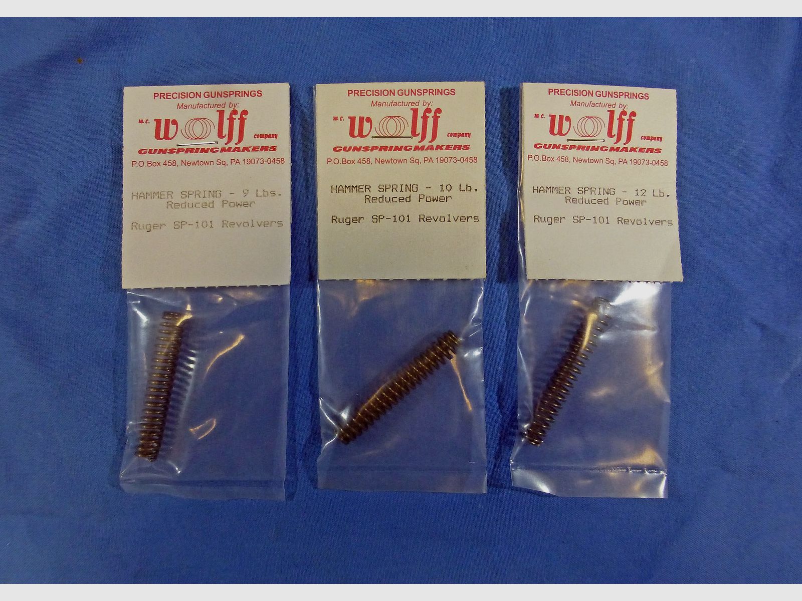 WOLFF ressorts de chien pour Ruger SP101, image 1 sur 2