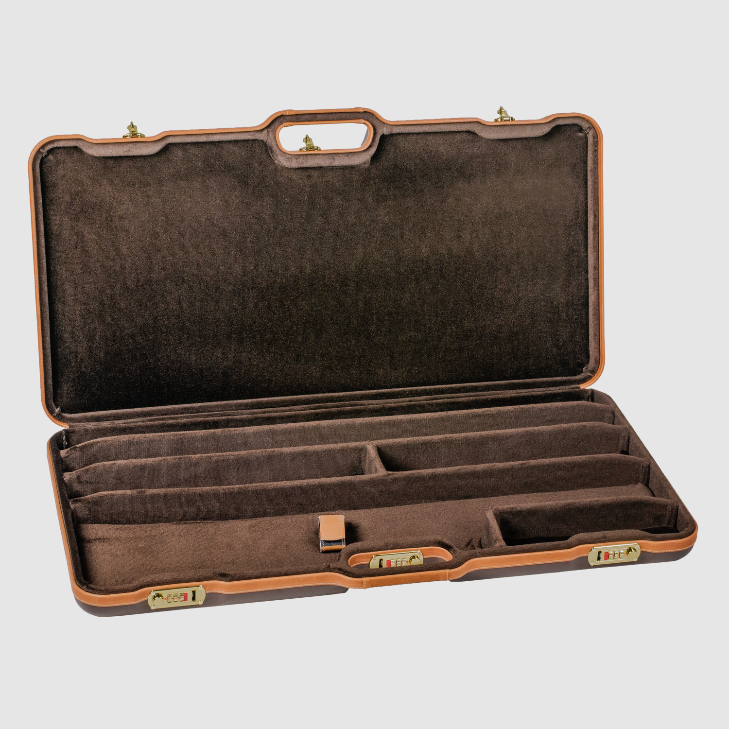 Custodia per fucile esclusiva in pelle ABS 2 canne