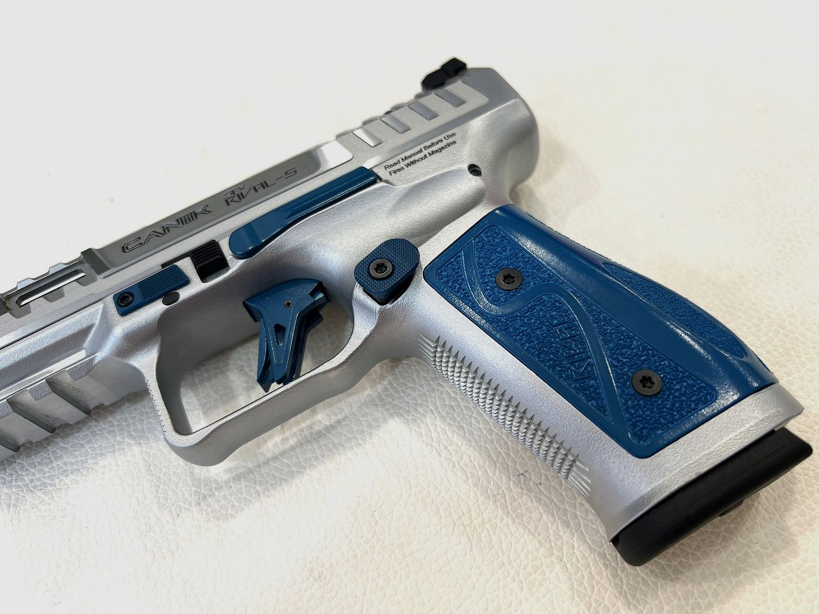 CANIK RIVAL FULL METAL CHROMED BLUE – 9X19, image 4 of 12
