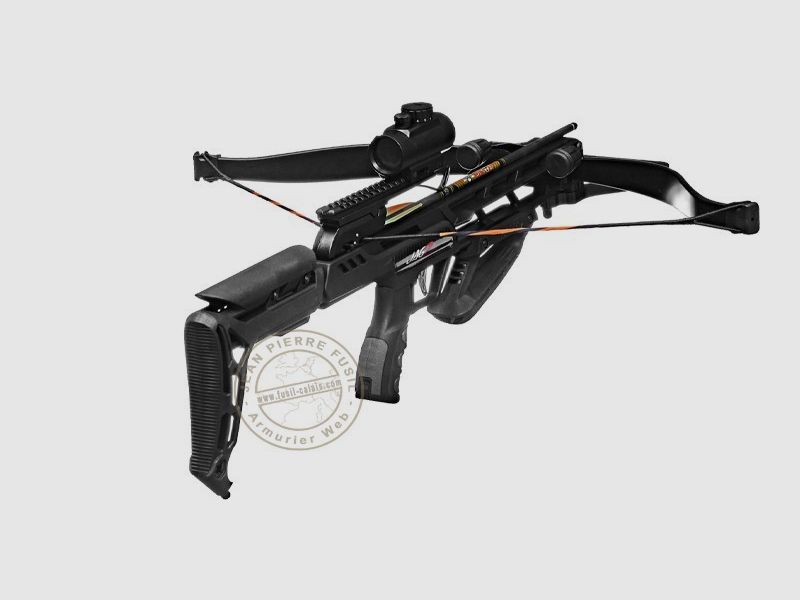 Armbrust Jag II Pro - 175 lbs - Schwarz - Mit Köcher, Pfeilen und Rotpunktvisier, Bild 4 von 5