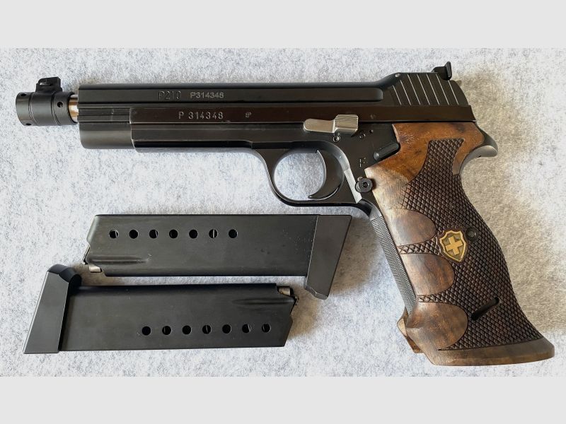 TOP SIG Sauer P210, (P 210-5, 210), SIG 6 Zoll Lauf, sehr gut, sofort lieferbar