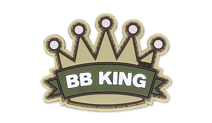 3D-Aufnäher - BB King - Sandfarben - 101 Inc., Bild 1 von 2