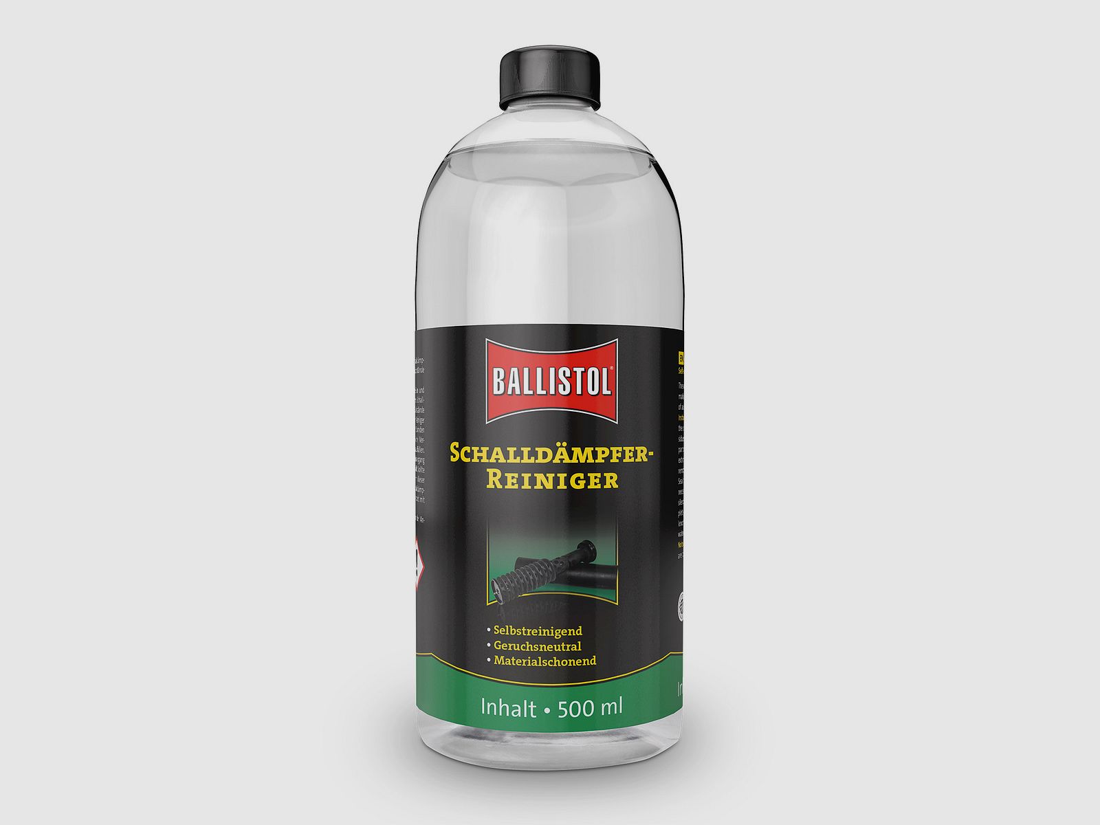 Ballistol Limpiador de Silenciadores 500ml, calibre