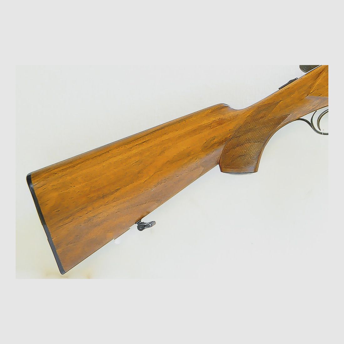 Merkel double-barreled rifle Mod. 210 - Cal. .30-06Spring // 12/70, image 4 of 7