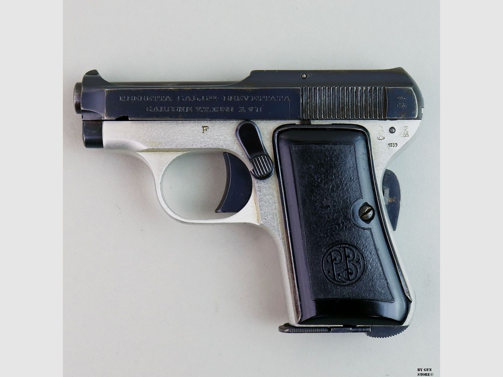 Beretta mod. 418 pistol cal. 6.35 mm mat. 621369, image 1 of 8