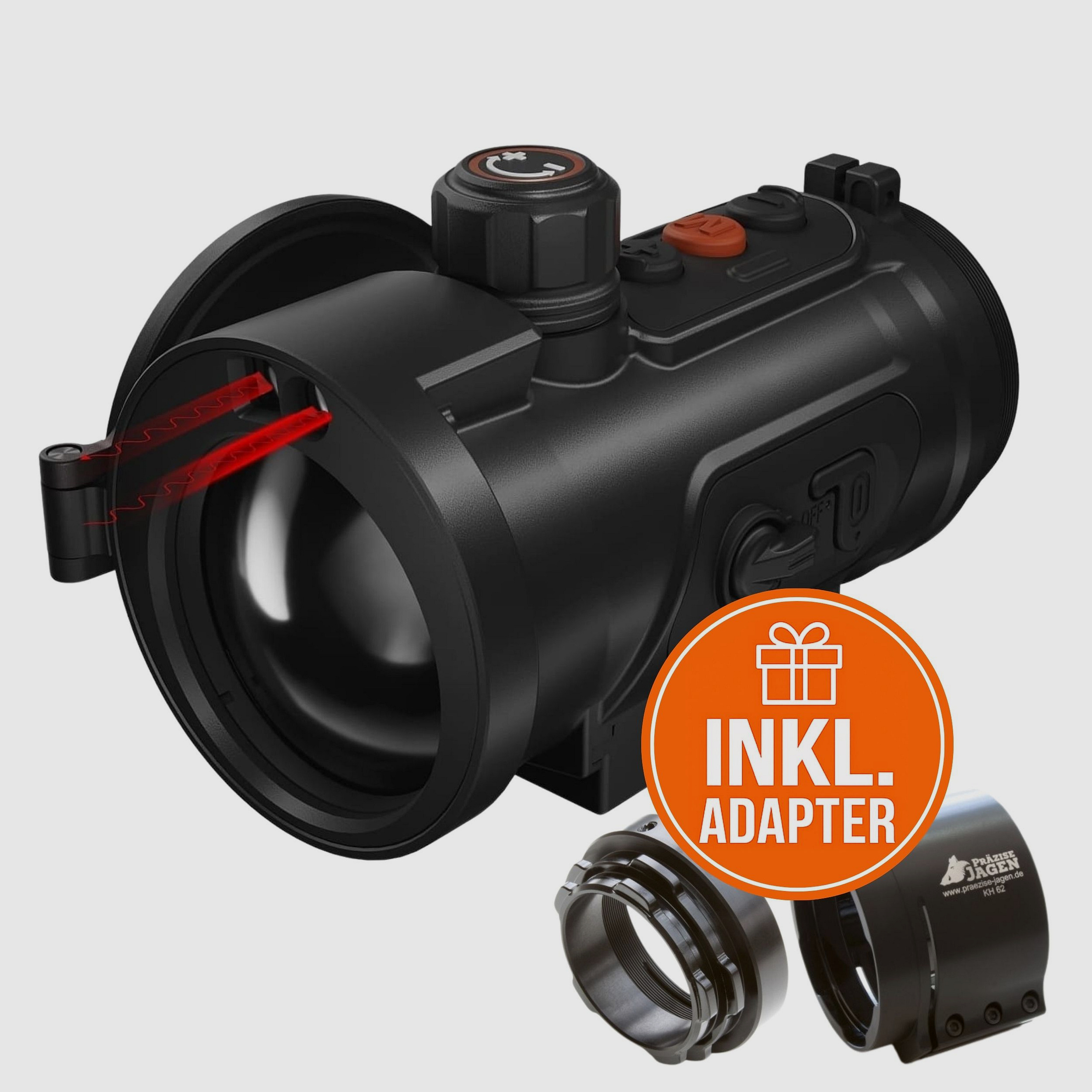ThermTec Hunt 635 L Pro Paquete Completo incl. Adaptador