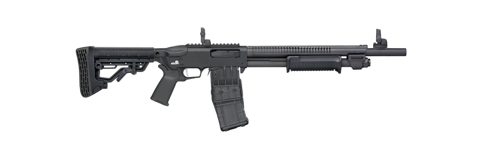 Mossberg Pump-Action Shotgun 590RM Mag-Fed 12/70 10 Schuss
