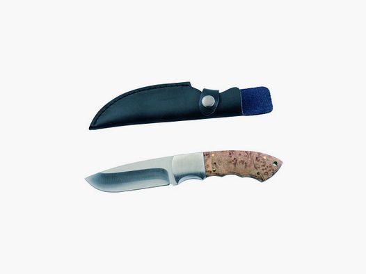Couteau Januel manche en bois de ronce - lame de 10cm