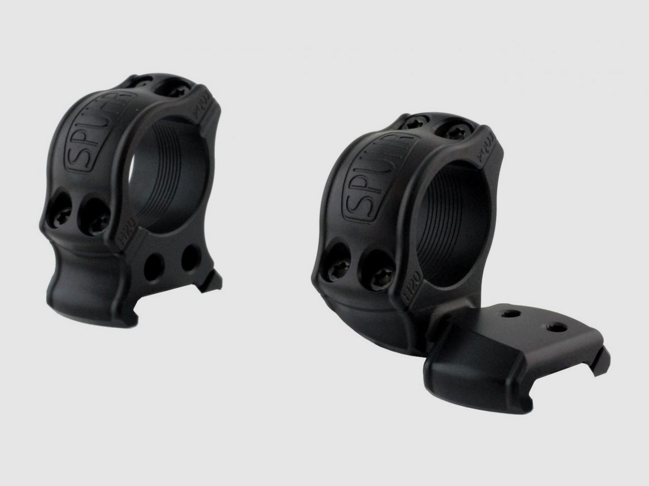 Spuhr Picatinny Ring Mount Aesthetic ø 1" H 25.4 / 12.7 mm