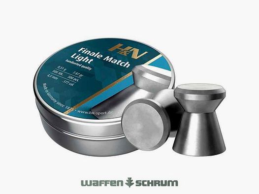 Haendler & Natermann Finale Match Light 4,49mm para pistola de aire